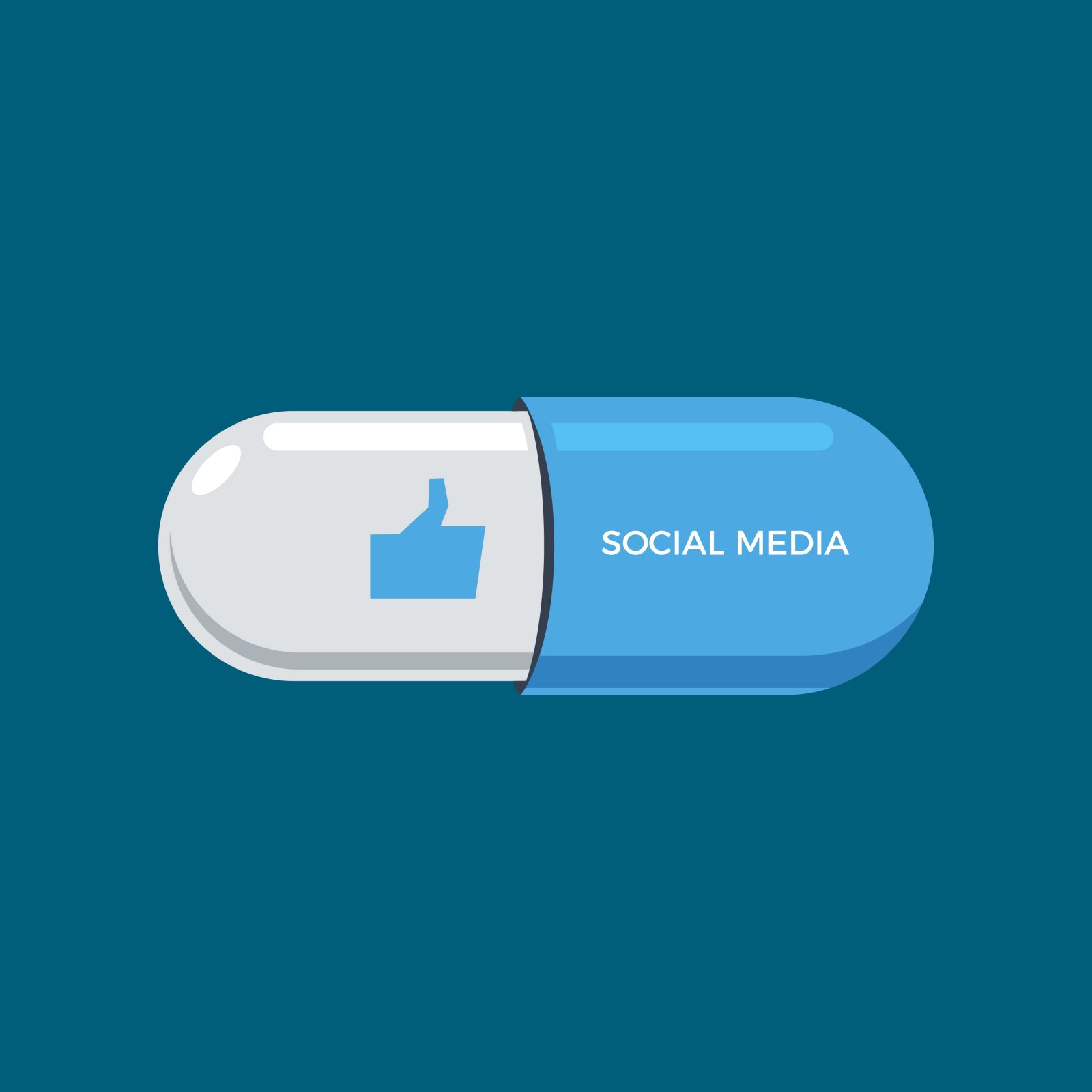 link between social media and drug addiction