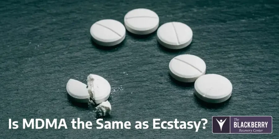 Is MDMA the Same as Ecstasy?