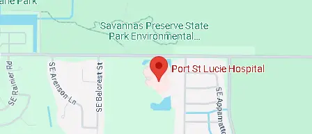 Port St Lucie Hospital map address