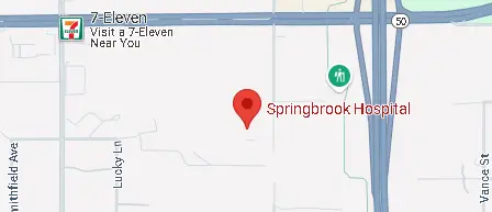 Springbrook Hospital map address